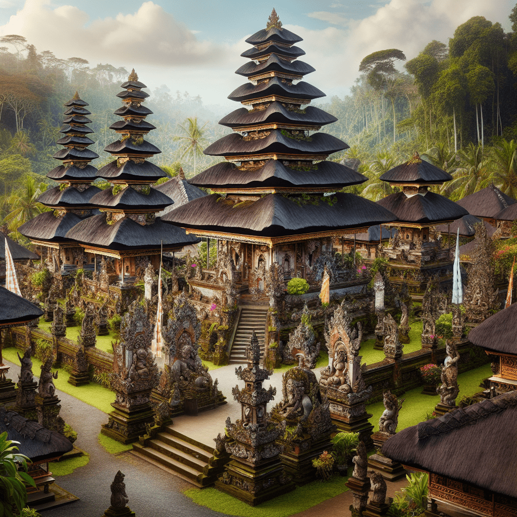 Balinese Hindu temples